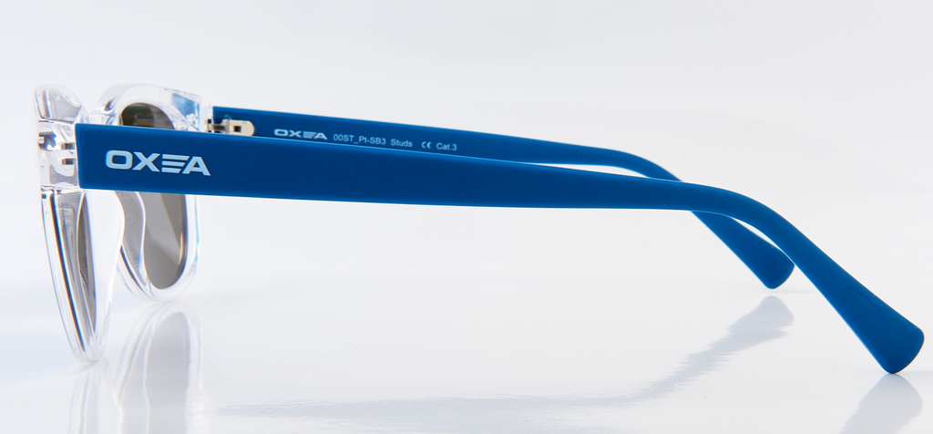 STUDS POLARISED BLUE