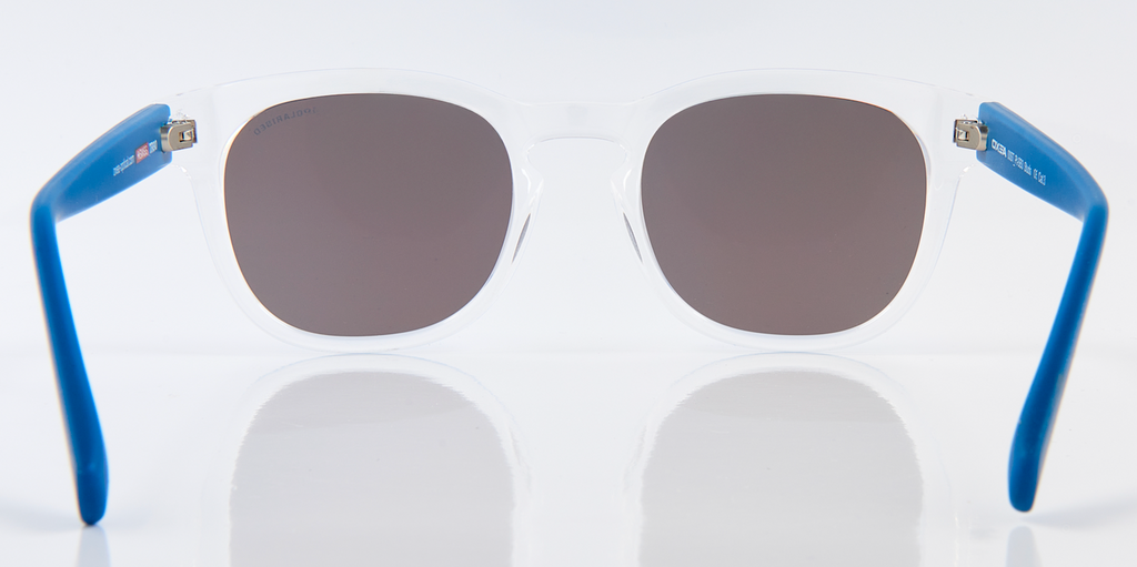 STUDS POLARISED BLUE