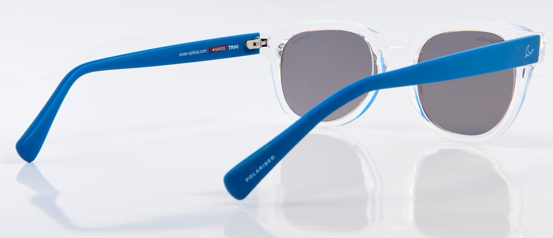 STUDS POLARISED BLUE