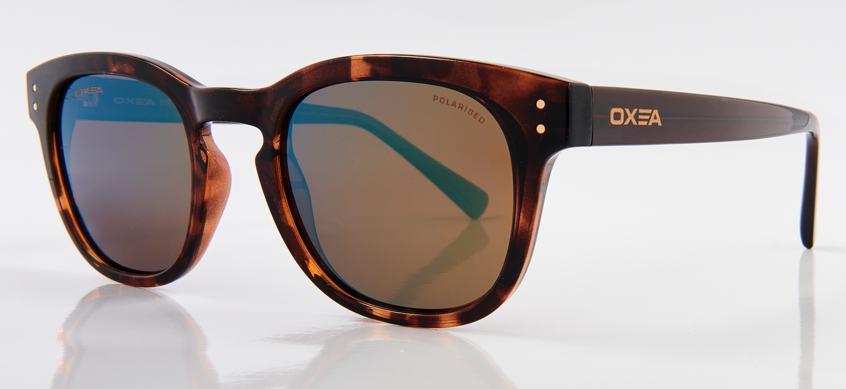 STUDS POLARISED BROWN