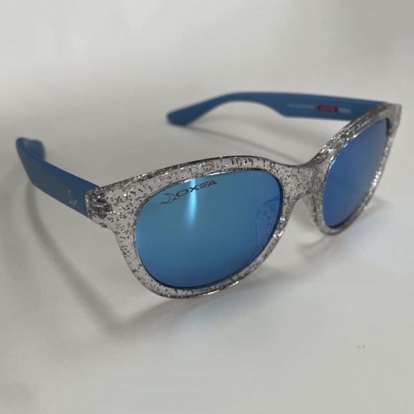 Pk4 Glitter Crystal Clear Blue Revo